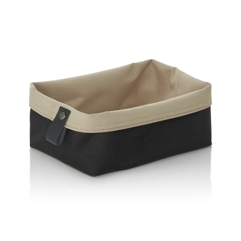 Broodtasje FLIP TETRON, 20 x 14 x 9 cm, lichtgrijs/licht khaki, Tetron Direct Beschikbaar