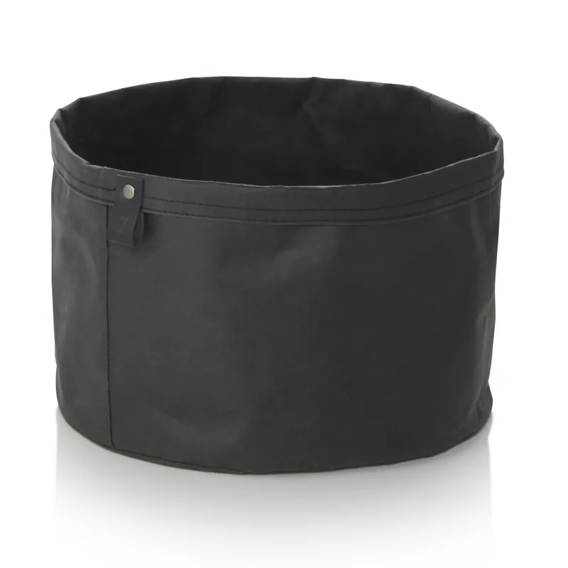 Korting Broodzak CRAFT & CRUMBLE, Ø 30 cm, hoogte 22 cm, zwart, kraftpapier