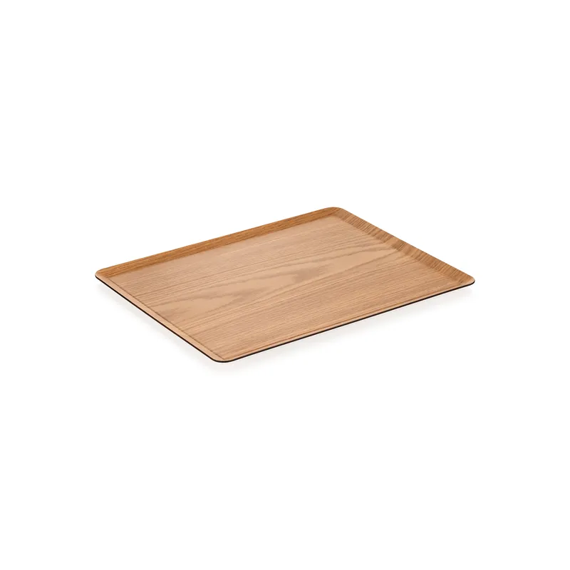 Betaalbaar Dienblad GRIP & SERVE, 36,5 x 28 cm, antislip, polyurethaan, melamineversterkt papier