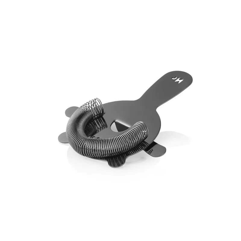 Merkproduct Barzeef NOCTURN met veer, 4 tanden, Ø 8 cm, gunmetalen afwerking, chroom-nikkelstaal 18/8