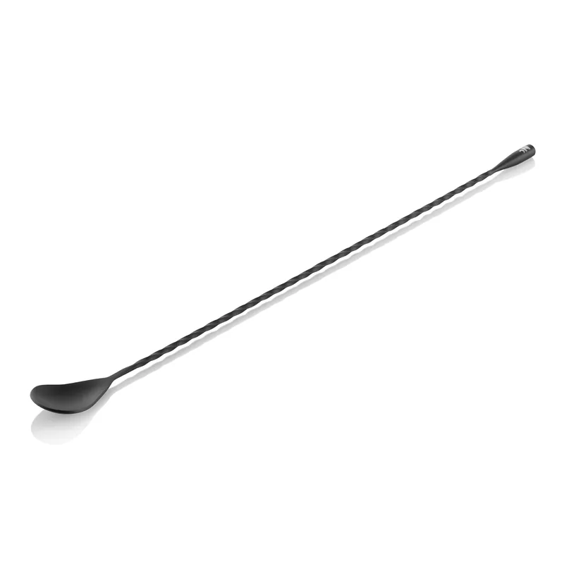 Superprijs Barlepel Twisted Classic NOCTURN, 40 cm, zwart mat, roestvrij staal 18/8