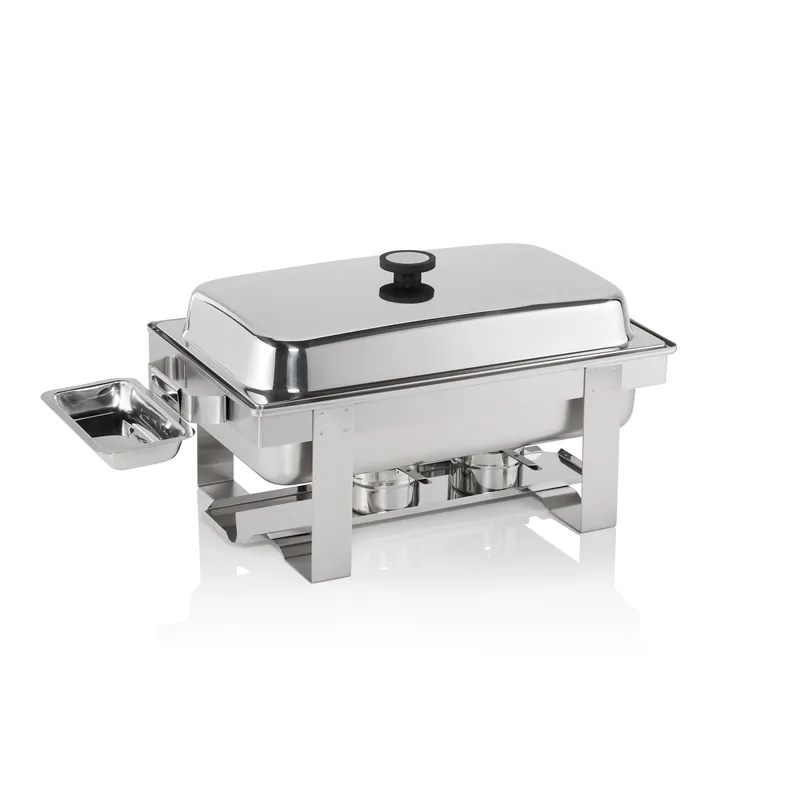 Lage Prijs Chafing dish GN 1/1, 62 x 35 x 22,5 cm, stapelbaar, chroom-nikkelstaal