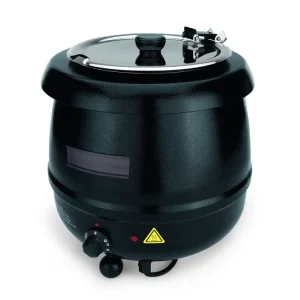 Favoriet Elektrische soepketel, 8 liter, Ø 32 cm, Hoogte 37,5 cm, staal, roestvrij staal