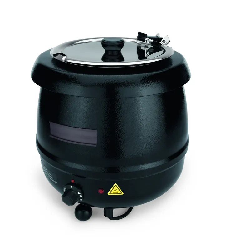 Favoriet Elektrische soepketel, 8 liter, Ø 32 cm, Hoogte 37,5 cm, staal, roestvrij staal