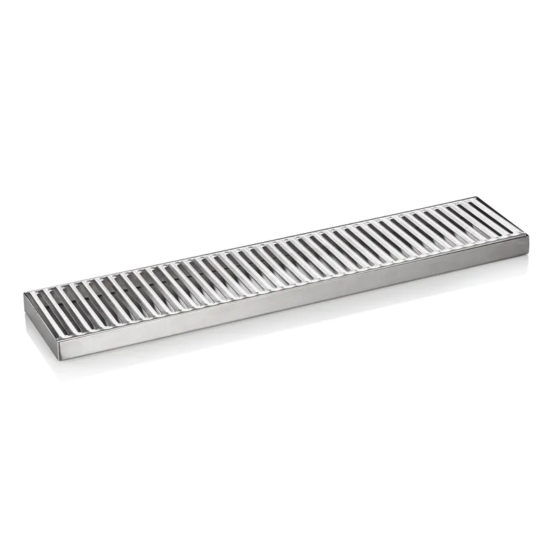 afdruipplaat, 48,5 x 10,5 x 2 cm, chroom-nikkelstaal Beste Prijs