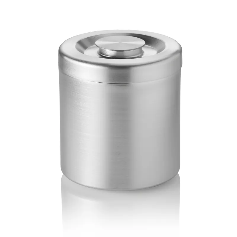 Koelbox, Ø 18,5 cm, hoogte 20 cm, 3 liter, aluminium, polystyreen Direct Verzonden