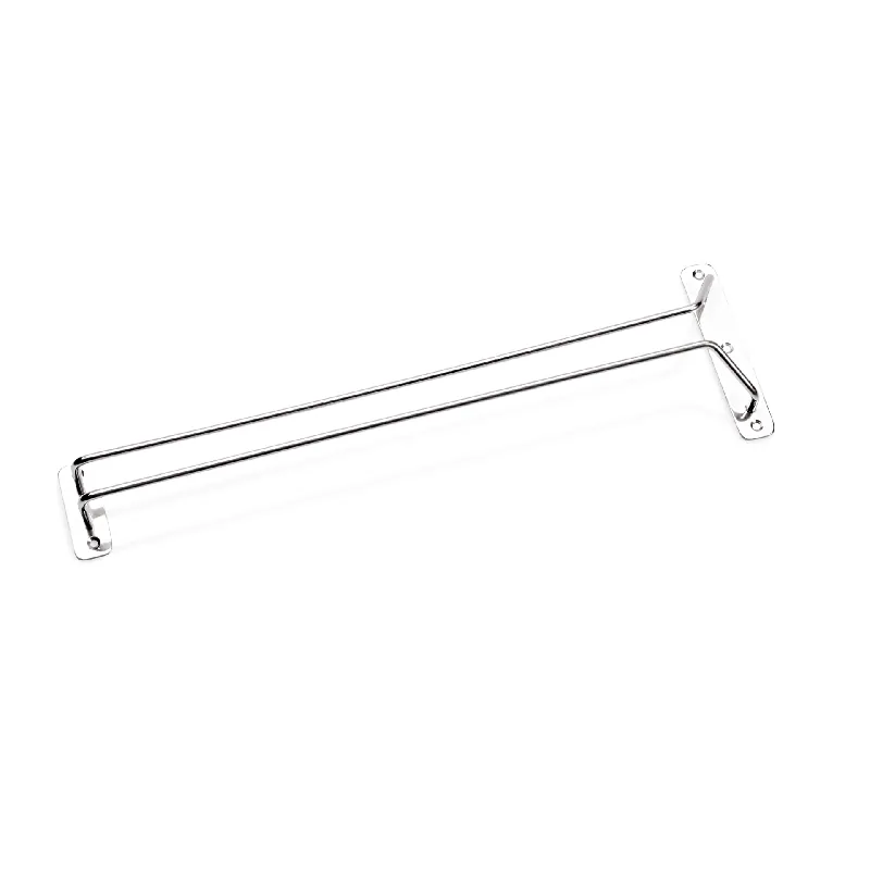 glazenschiene, 41,5 cm, chroom-nikkelstaal Dagaanbieding