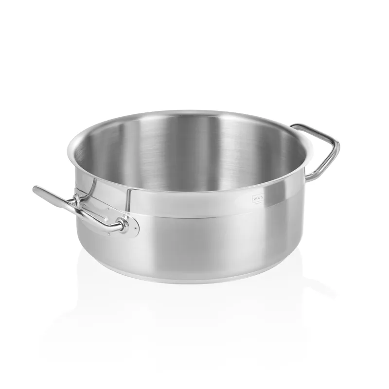 braadpan kookgerei 21, Ø 28 cm, 7 l, roestvast staal 18/10 Op = Op
