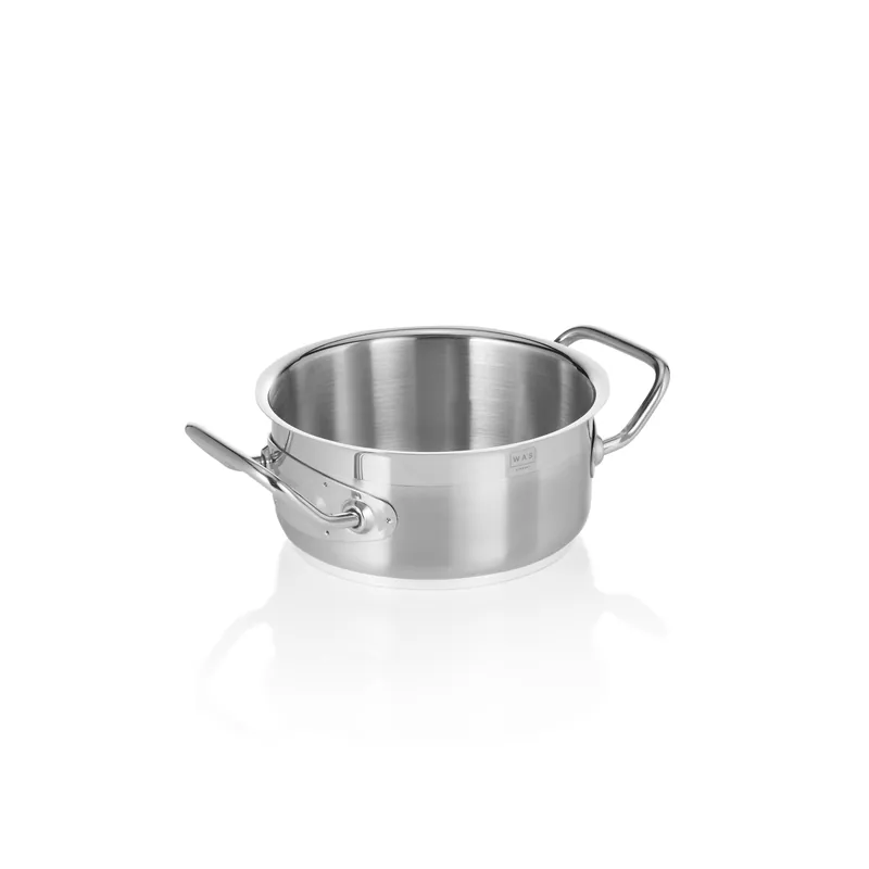 Direct Verzonden braadpan kookgerei 21, Ø 16 cm, 1,5 ltr., chroom-nikkelstaal 18/10
