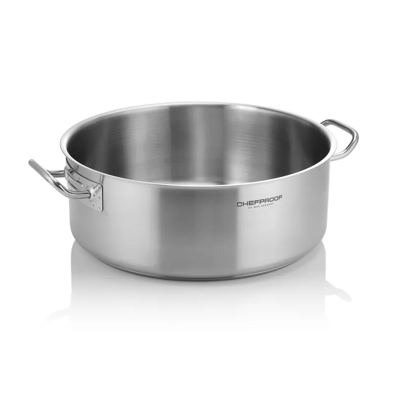 Braadpan CHEFPROOF, Ø 45 cm, 23,5 ltr., roestvrij staal 18/10 Uitverkoop