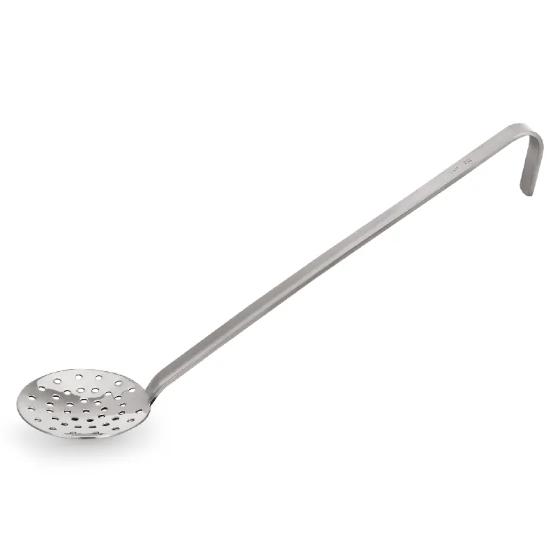 Bestel Nu Schuimspaan KEUKENGEREEDSCHAP 2085, Ø 20 cm, 44 cm, Perforatie Ø 4 mm, chroom-nikkelstaal