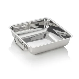 braadpan, 25 x 25 x 7 cm, chroom-nikkelstaal Premium