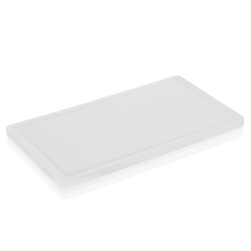 Snijplank met sapgoot, 50 x 30 x 2 cm, polyethyleen Fabrieksprijs