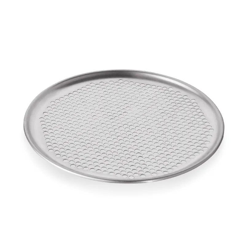 Beperkt Aanbod pizzabakplaat, Ø 30 cm, perforatie Ø 6,5 mm, aluminium