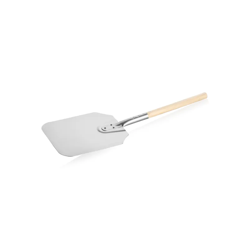 Shop Nu Pizzaschep, 66 cm, schep 28 x 23 cm, aluminium, hout