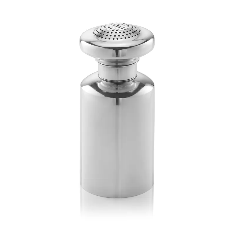 Strooier, Ø 8 cm, hoogte 17,5 cm, chroom-nikkelstaal Veilige Betaling
