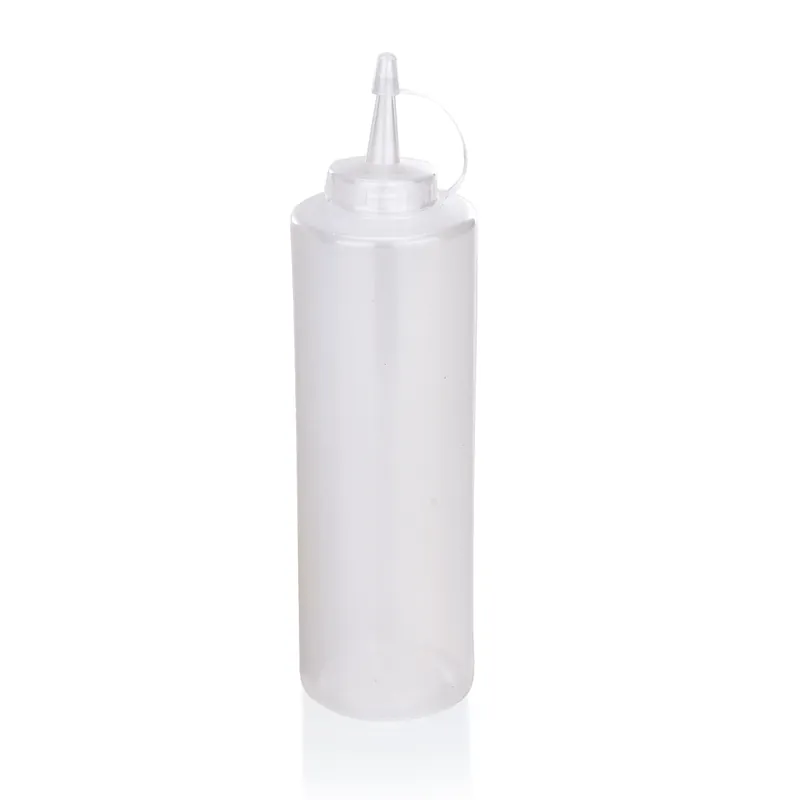 Knijpfles-set, Ø 7 cm, 0,7 liter, transparant, set van 6 stuks, polyethyleen Beperkt Aanbod