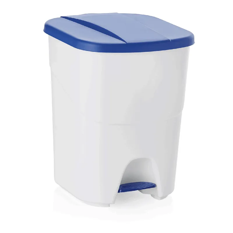 Pedaalemmer met een blauwe deksel, 40 liter, 35 x 38,5 x 45,5 cm, polypropyleen Must-Have