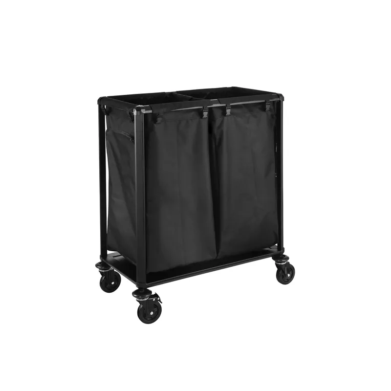 Rechtstreeks Van De Fabrikant Waswagen Double, 115 x 54 x 87 cm, staal, ABS kunststof, polyestervezelstof