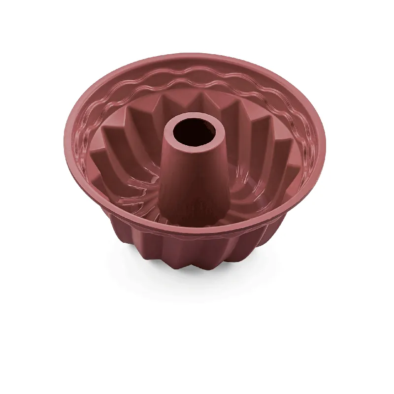 Gugelhupf BAKEFLEX, Ø 22 cm, rood, silicone Beperkt Aanbod