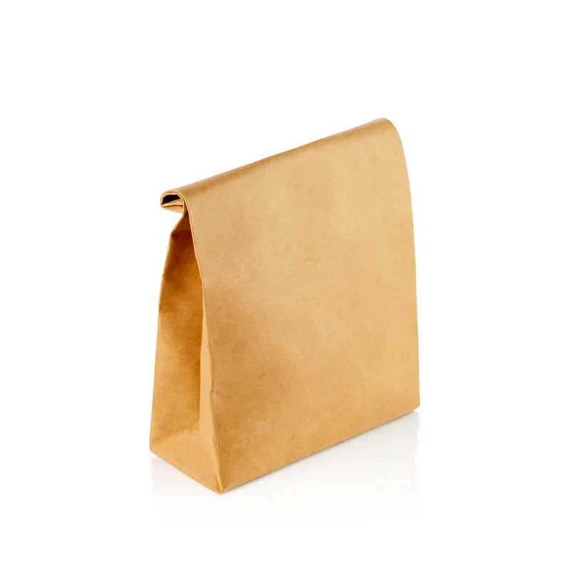 Lunchbag-set, met sluiting, 30 x 20 x 8 cm, set van 2 stuks, papier Hete Deal