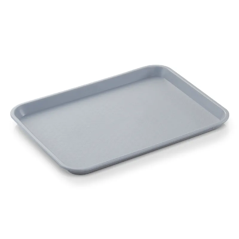 Serveertray FAST FOOD GN 1/2, 32,5 x 26,5 x 2 cm, lichtgrijs, polypropyleen Uitverkoop