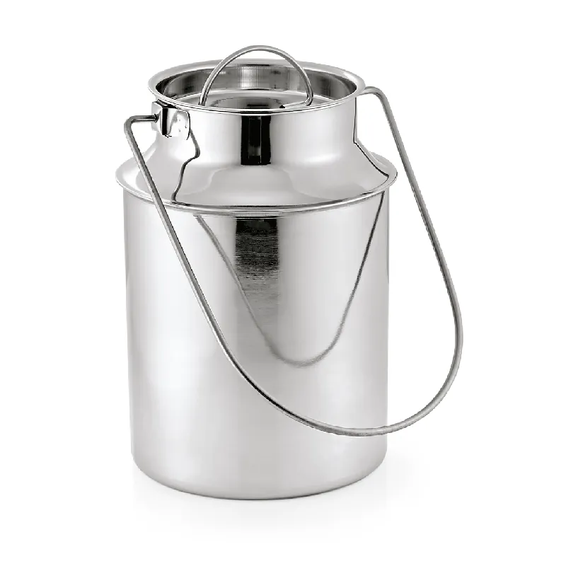 Transportkannetje, 6 liter, chroom-nikkelstaal Express Levering