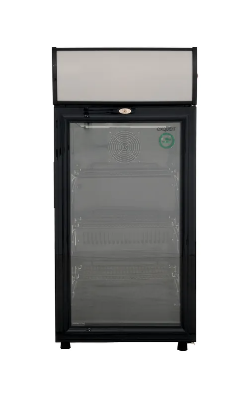 Display Koelkast - Zwart - 80L - Exquisit Betrouwbaar