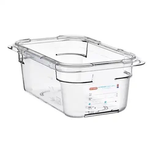 Gratis Retour Bak gastronorm GN1/4 |100 mm|