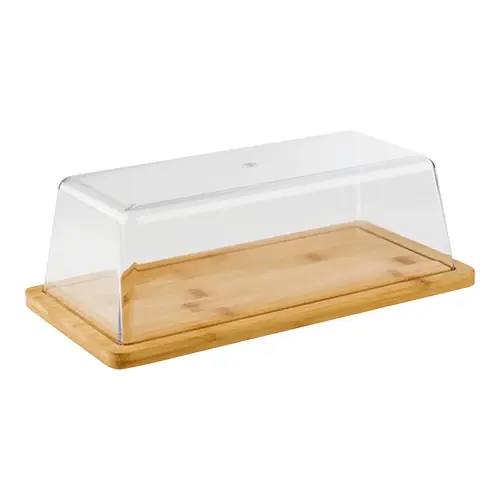 Koopje Serveerplateau met afdekkap 32x17cm