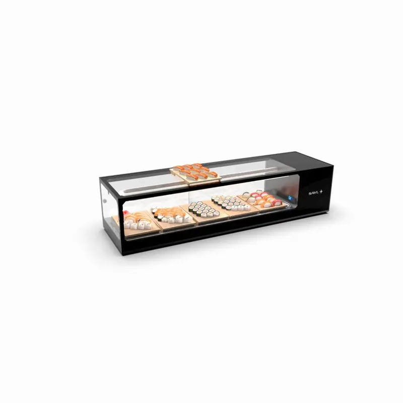 Sushivitrine - +0/+4ºC - 154x38x30cm Laatste Kans