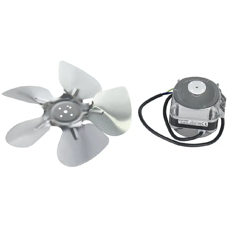 Polar condensorventilatormotor en ventilatorblad Merkproduct
