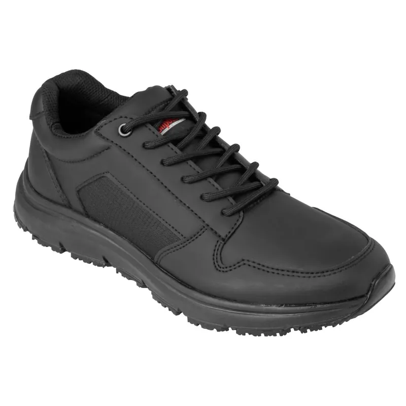 Slipbuster Veso sneaker gerecyclede microvezel zwart 38 Superprijs