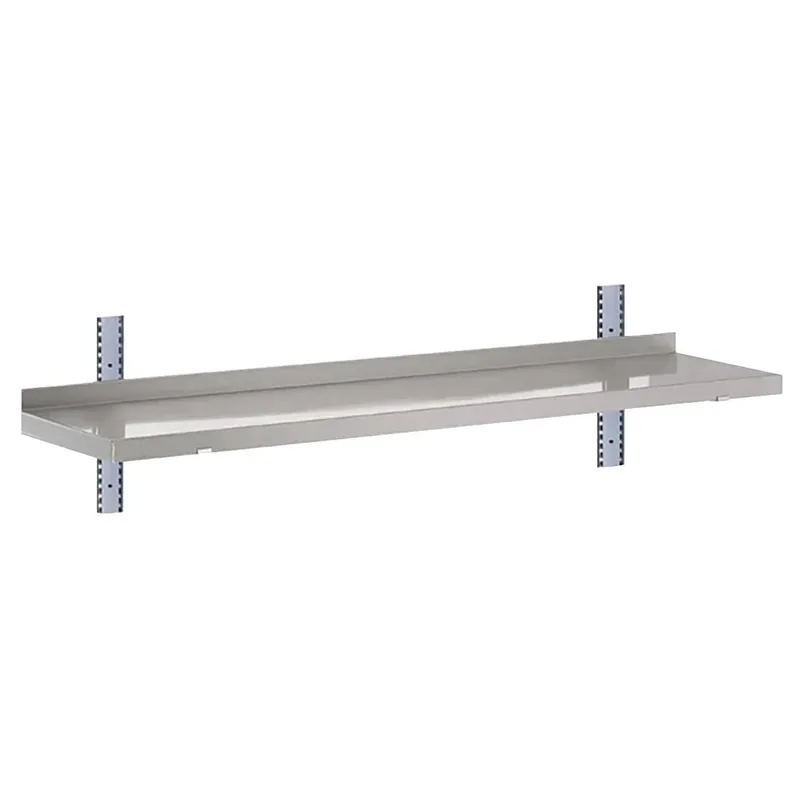 Gastro-M Complete wandplank 1 niveau 120x40cm - volledige montageset (excl. schroeven) Laatste Versie