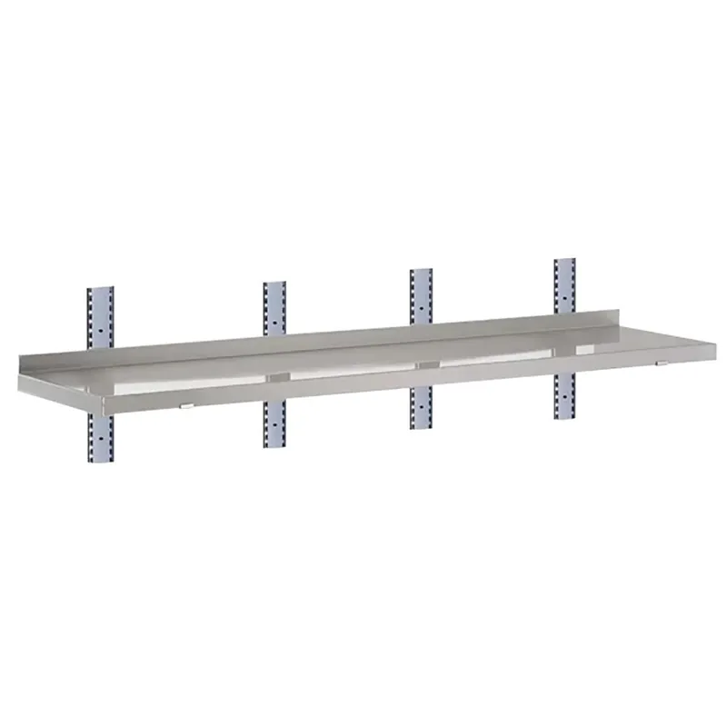 Goedkoop Gastro-M complete wandschap 1 niveau 200x40cm - volledige montageset (excl. schroeven)