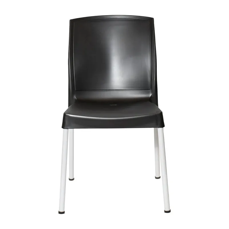 Bolero Elements Polypropyleen Stoelen Zwart (4 stuks) Express Levering