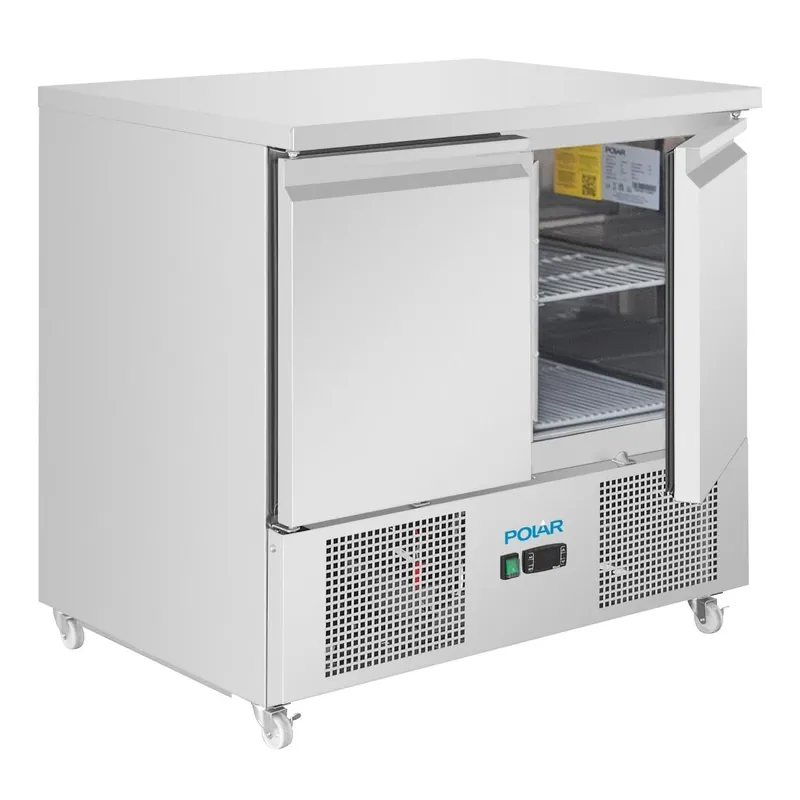 Polar U-Serie Geventileerde 2-Deurs Saladette 257L Tijdelijk Beschikbaar