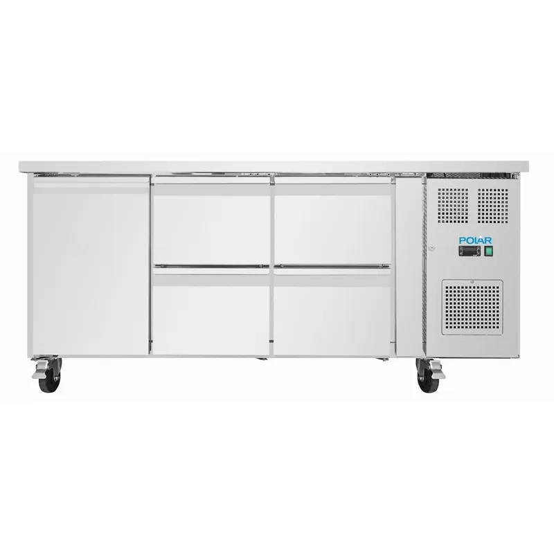 Polar U-Series Counter Fridge 4 Drawers & 1 Door Koop Vandaag