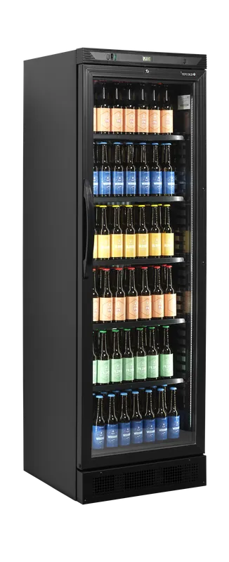 TEFCOLD Zwarte flessenkoeler - CEV425 BLACK Koop Online