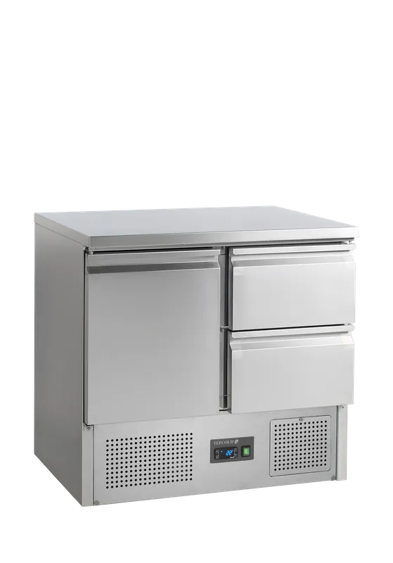 TEFCOLD Saladette- koelwerkbank GN1/1 - SA912 Uitverkoop