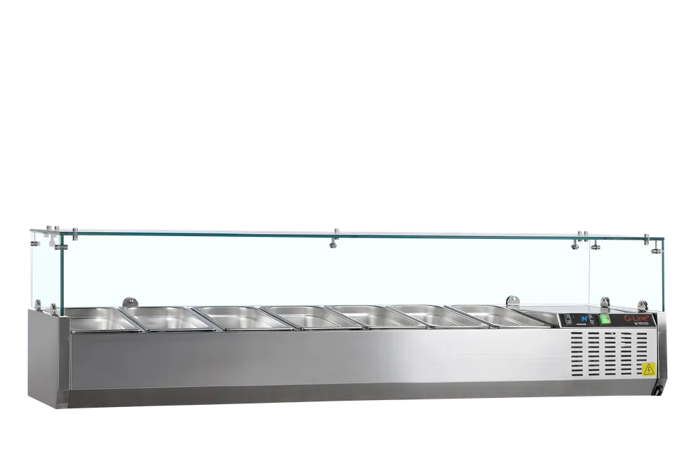 Dagaanbieding G-Line by TEFCOLD Koelvitrine GN1/4 - GVC33-160