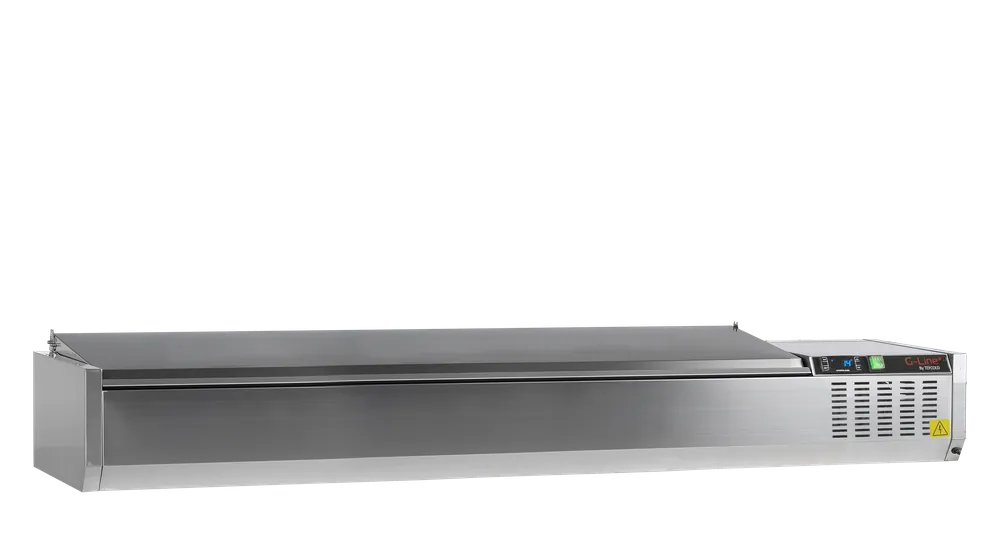 Betrouwbaar G-Line by TEFCOLD Koelvitrine GN1/4 - GVC33-200 S/S