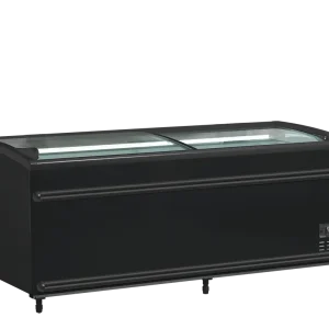 TEFCOLD Zwarte supermarktkoeler/-vriezer - SFI185B-CF VS Favoriet