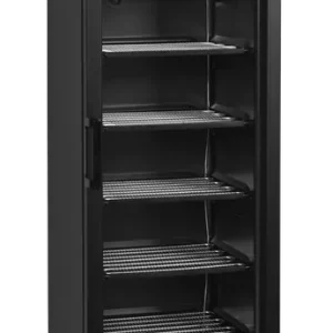 TEFCOLD Vrieskast glasdeur - UFSC371GCP Black Betrouwbaar