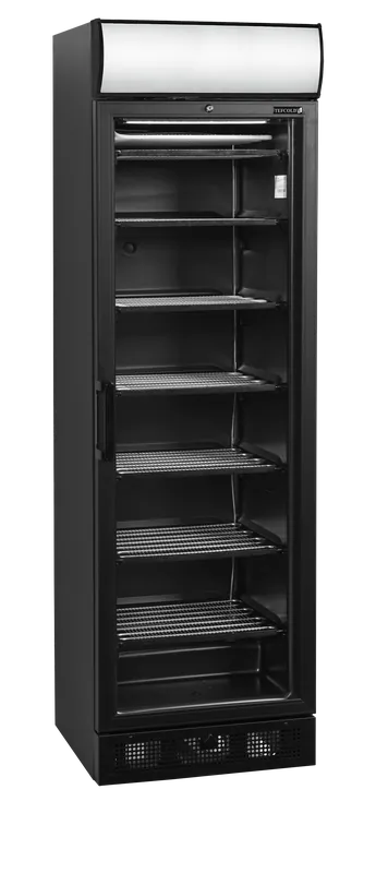 TEFCOLD Vrieskast glasdeur - UFSC371GCP Black Betrouwbaar