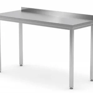 Favoriet OUTLET - RVS Werktafel + Spatrand 500(b)x600(d)x885(h)mm