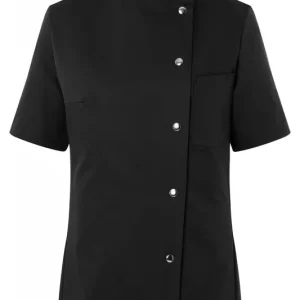 OUTLET - Dameskoksbuis Greta | Zwart | 65% polyester / 35% katoen | Maat 48 Exclusieve Aanbieding