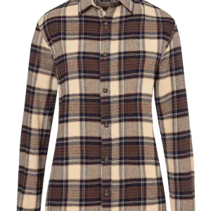 Damesblouse Met Ruitjespatroon Urban-Trend - Sahara - L Beperkte Voorraad