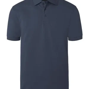 Heren Poloshirt - Basic Model - Marineblauw - L Flitsaanbieding