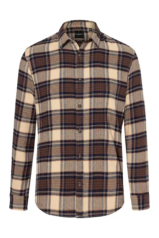 Aanbieding Geruit Herenoverhemd Urban-Trend - Sahara - L